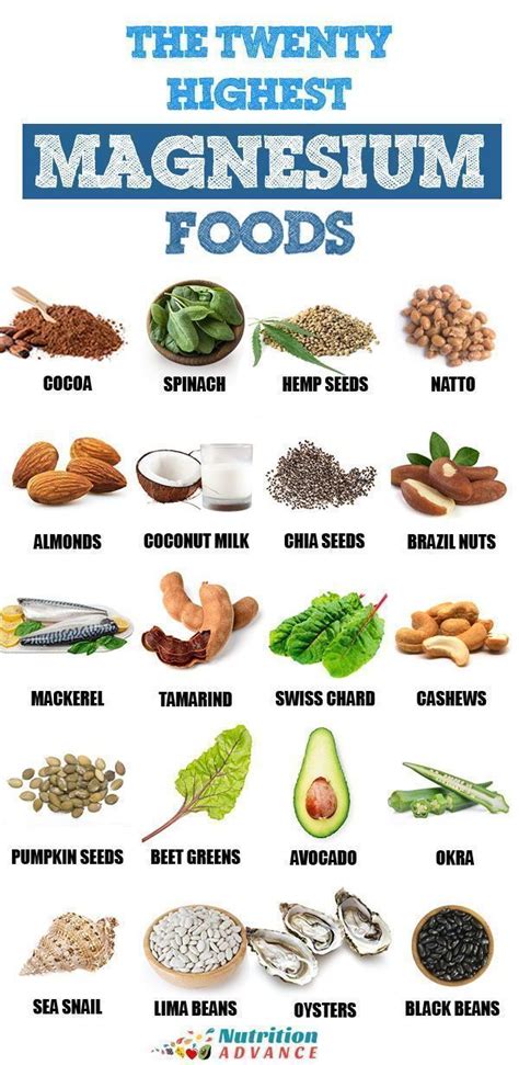 Magnesium Magic: Boost Your Well-Being and Enrich Your Life with These Delicious Foods