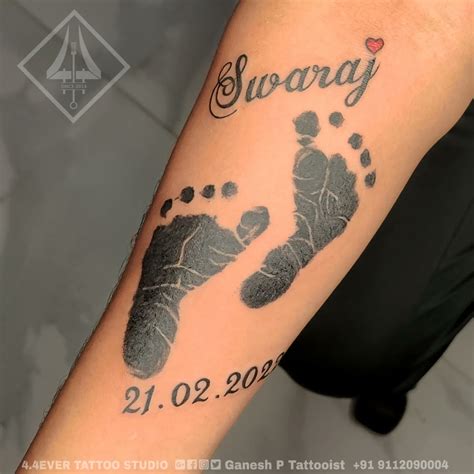 Foot Prints Tattoos
