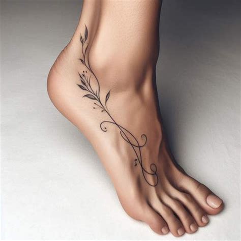 Foot Side Tattoo