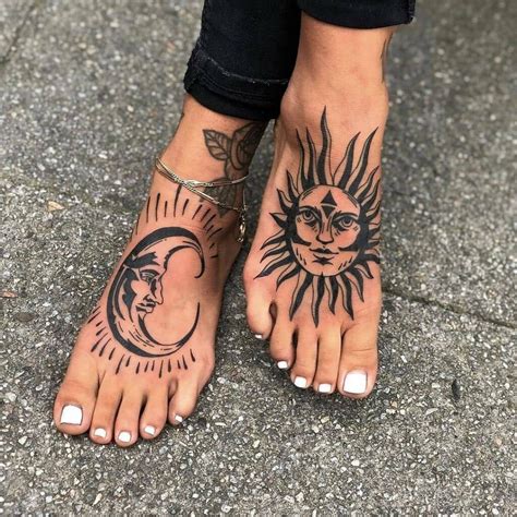 Foot Tattoos For Females
