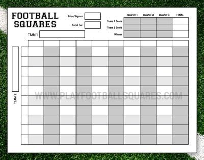 Football Boards Printable