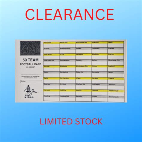 Football Cards Clearance