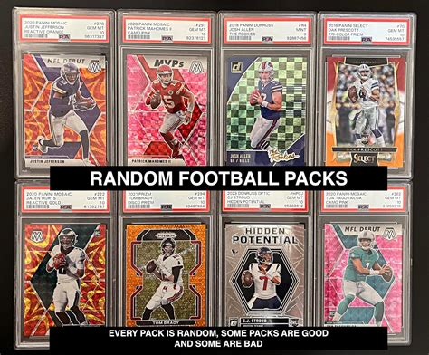 Football Cards Hot Packs