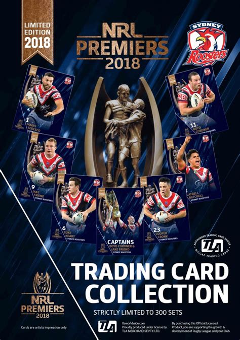 Football Cards Nrl 2018