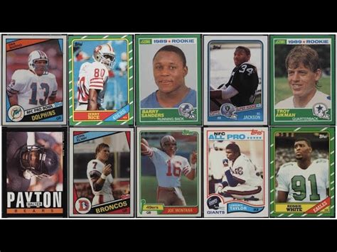 Football Cards Value 1990s