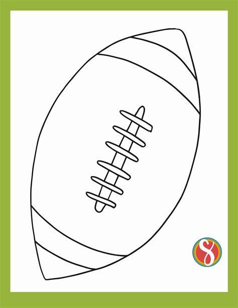 Football Color Pages