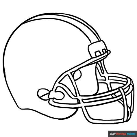 Football Helmet Color Page