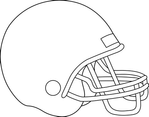 Football Helmet Template