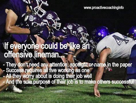 Football Lineman Quotes
