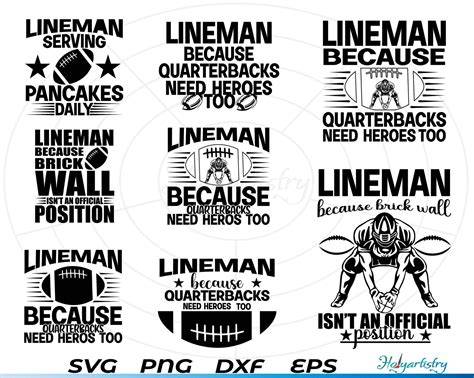 Dominate the Field with Football Lineman SVG: Get in the Game Like a Pro!