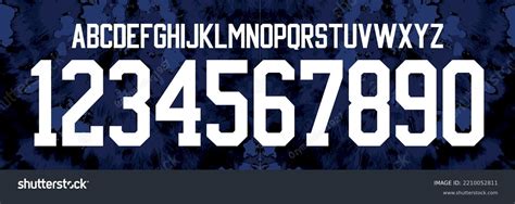 Score a Win with Stunning Football Number Font Downloads: Elevate Your Game with Eye-Catching Digits!