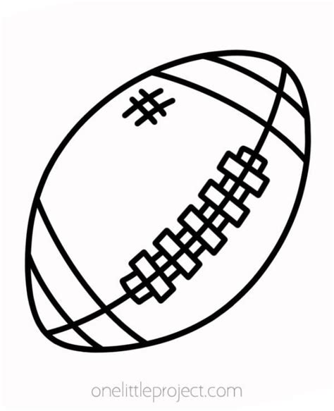 Football Outline: A Simple Guide & Easy Steps