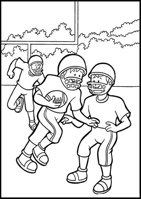Football Printables Coloring Pages