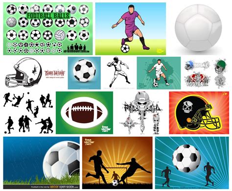 Football Vector Designs & Illustrations