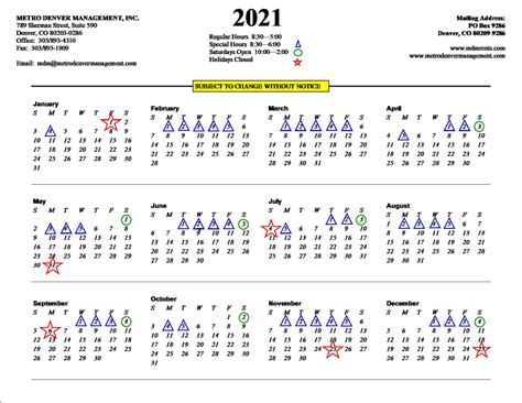 Fop Operations Calendar
