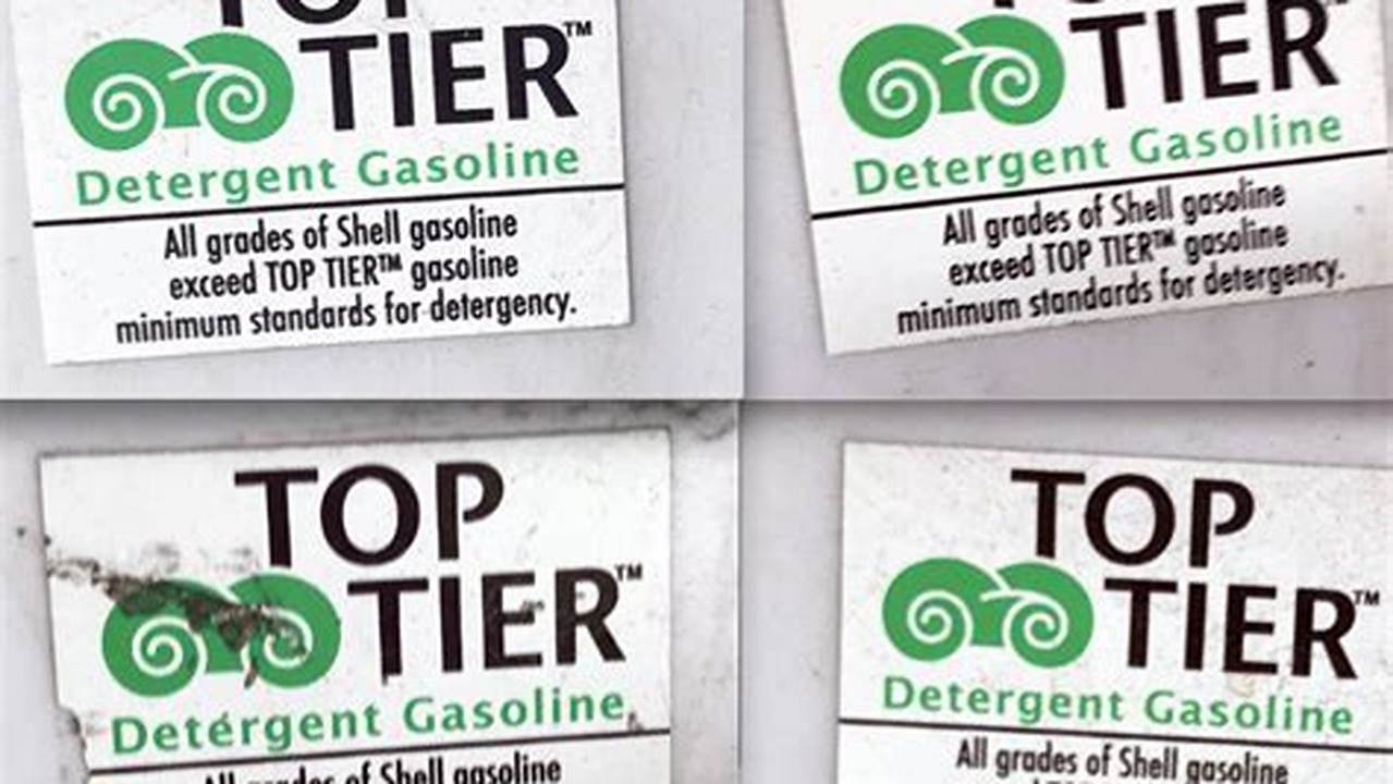 For More Information On Top Tier Gasoline, Visit Www.toptiergas.com., 2024