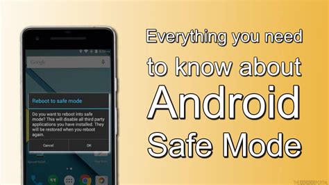 For Android Users: Safe Mode is Your Friend