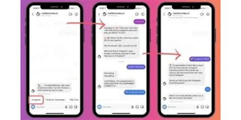 For Individual Messages (Personal Text/DM)