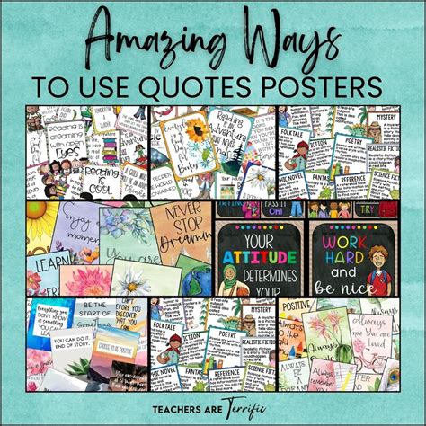 For Large Posters and Classroom Use