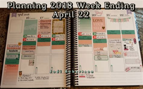 For Week Ending April 22 2018