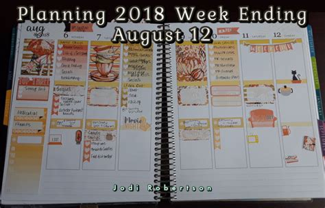 For Week Ending August 12 2018