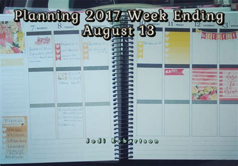 For Week Ending August 27 2017