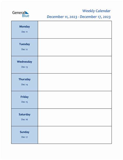 For Week Ending December 11