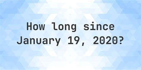For Week Ending January 19 2020