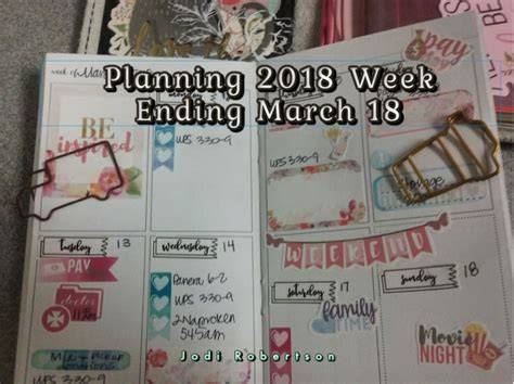 For Week Ending March 25 2018