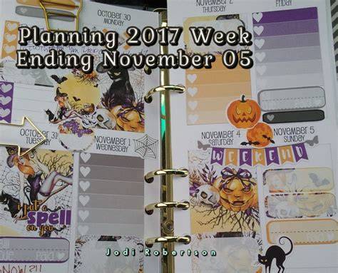 For Week Ending November 5 2017