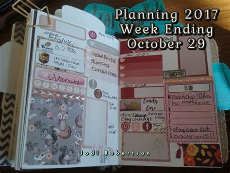 For Week Ending October 29 2017
