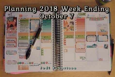 For Week Ending October 7 2017
