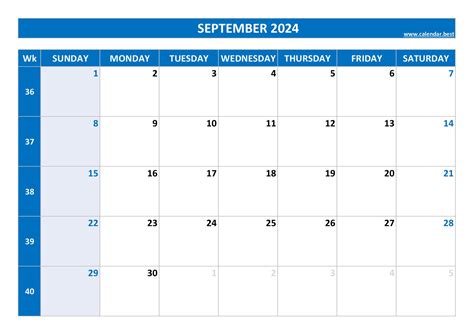 For Week Ending September 9