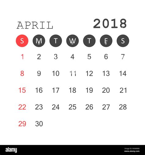 For Week Starting April 21 2018