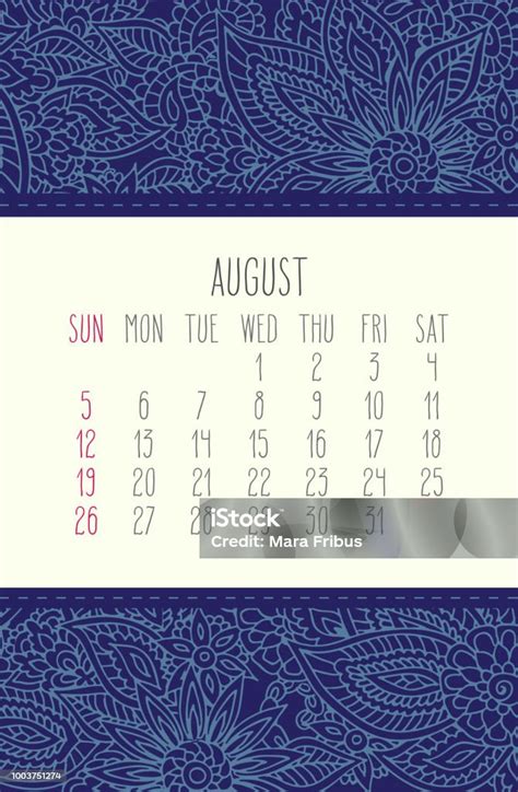 For Week Starting August 4 2018