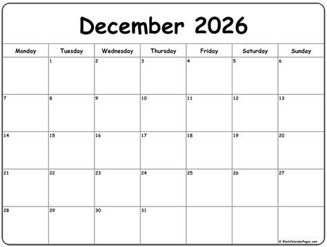 For Week Starting December 22