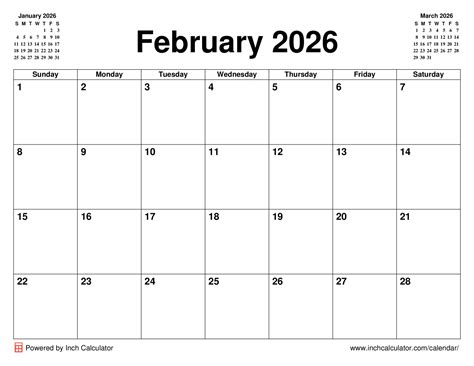 For Week Starting February 25