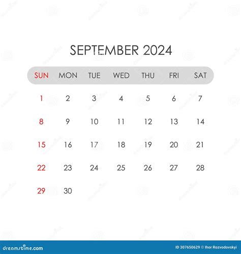 For Week Starting September 24