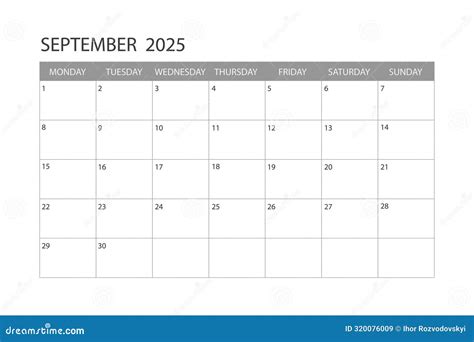 For Week Starting September 29
