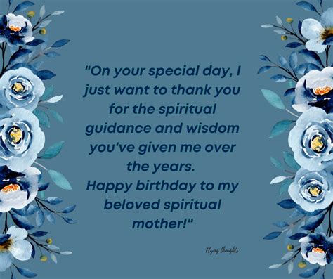 For the Spiritual Mother