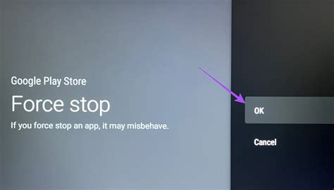 Force Close and Relaunch the Play Store