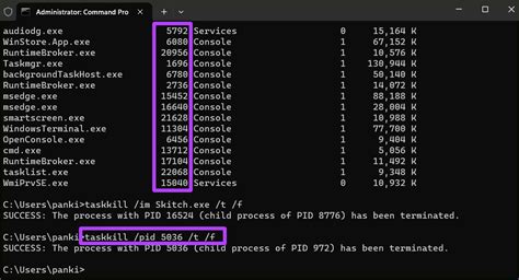 Force Quit Program using Command Prompt