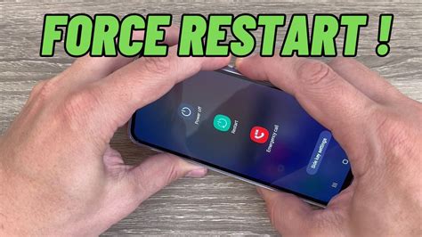 Force Restart Samsung