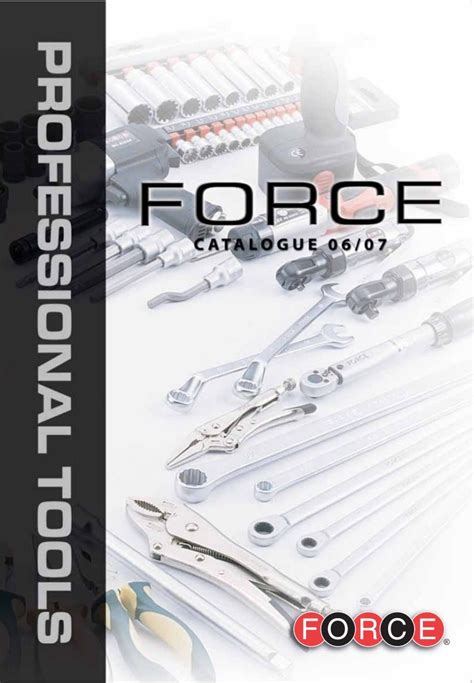 Force Tools Catalogue