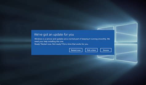 Force Window 10 to Update