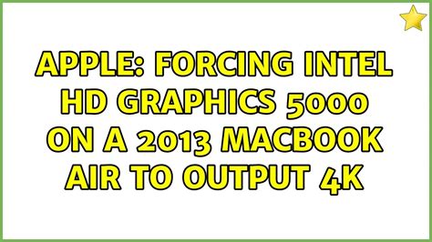 Forcing Intel’s hand