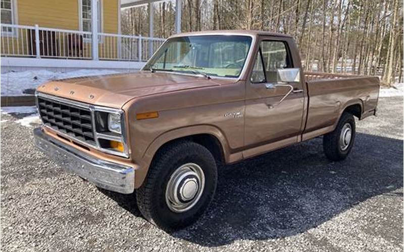Ford 1981 F250 Parts
