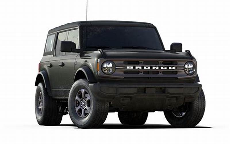 Ford Bronco First Edition Price