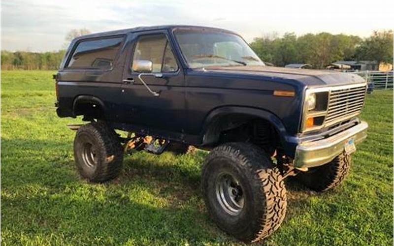 Ford Bronco Mud Truck For Sale
