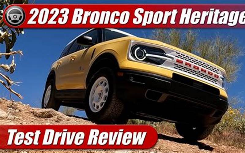 Ford Bronco Test Drive